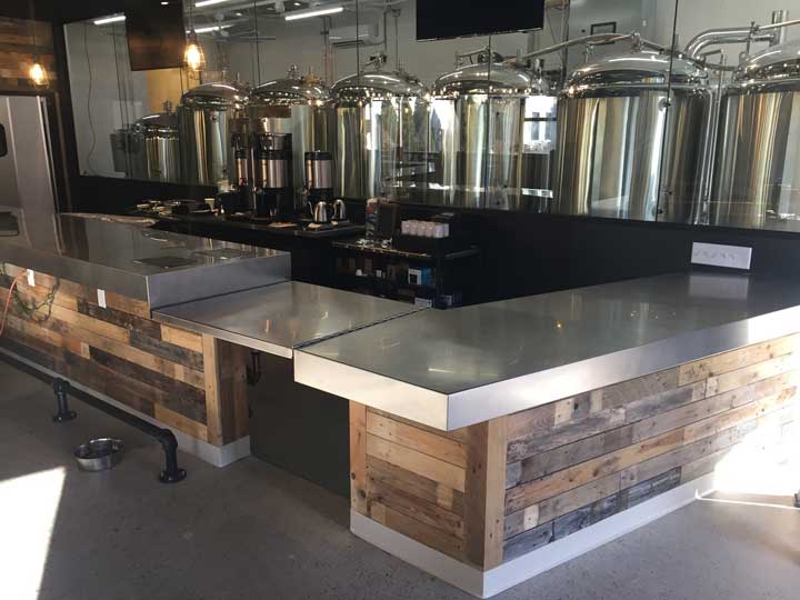 stainless steel bars for breweries | Weiss Sheet Metal, Inc., Avon MA